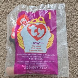 NWT McDonald's TY Beanie Baby Doby